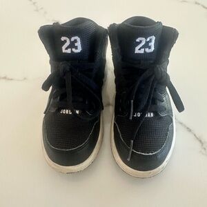 Kids Nike Air Jordan Toddler Sneakers Black Size 11C